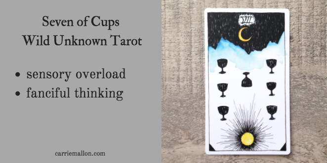 Daughter of Cups :: Wild Unknown Tarot Card Meanings