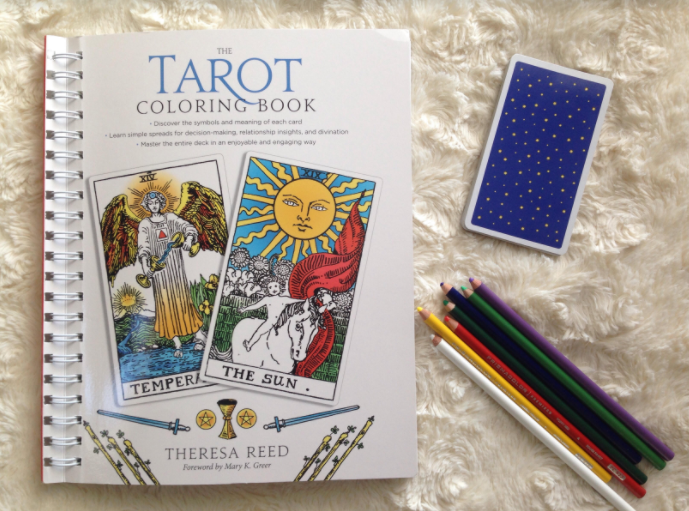 The Tarot Coloring Book: a review (and a giveaway!)