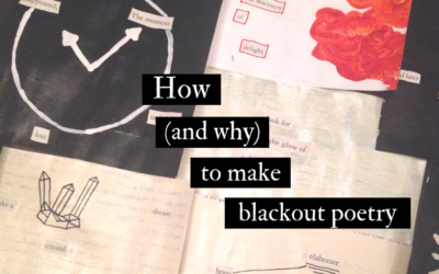 How (and why) to make blackout poetry