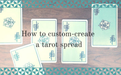 How to custom-create a tarot spread